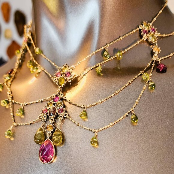 Chantelaine Necklace Draping Eye Catcher - Picture 3 of 4